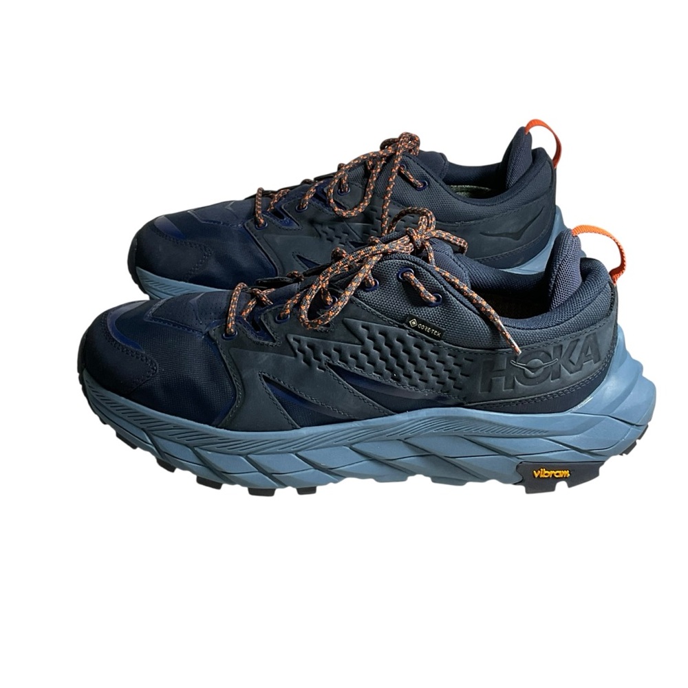 Hoka Anacapa Low GTX Gore-Tex Hiker Navy Blue. Like New. Size Men's 9.5D - Picture 7 of 9